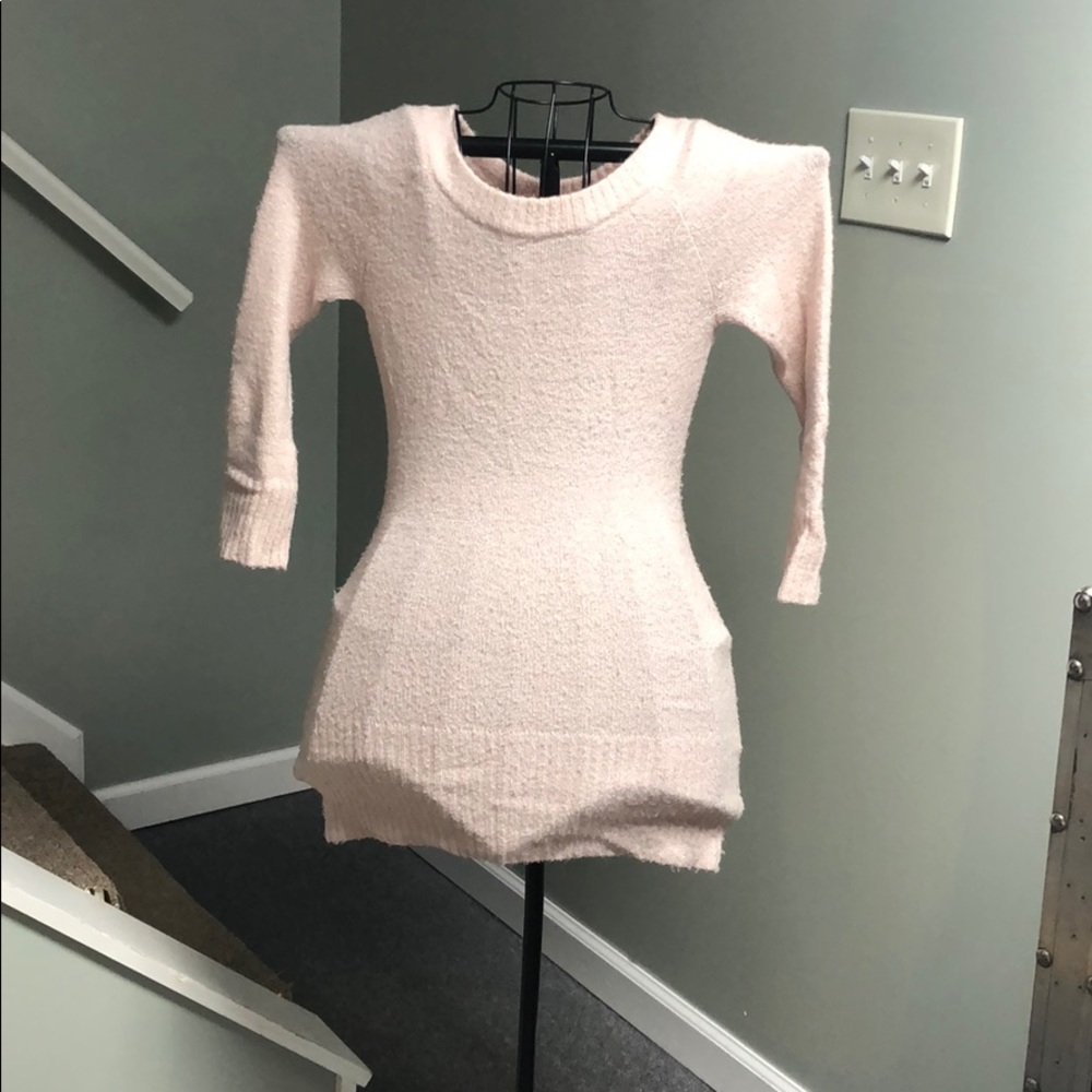 Pink sparkle sweater